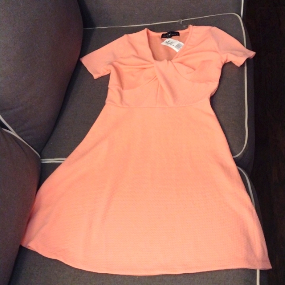 Girls Derek heart pink dress size S